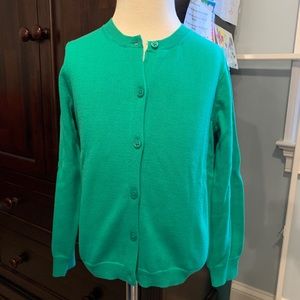 Green Cardigan